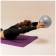 Yoga ball, 25 cm, 100 g, gray color
