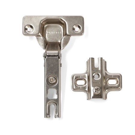 Liabeth loop Slide-on, with a bar h = 2 under a self-tapping screw, an opening angle of 100 °-6
