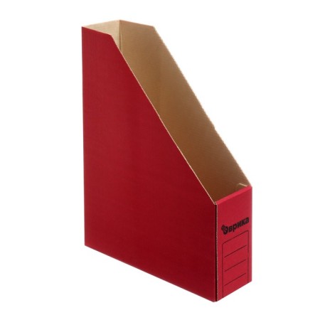 A4 storage, archive from microgofrotcard Calligrata, 75 mm, up to 700 l, red-2