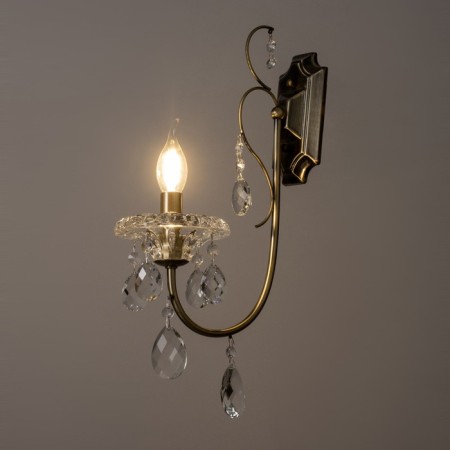 Lamp wall -upbram Eristum 13x27x47, 1x60W E14, bronze-2