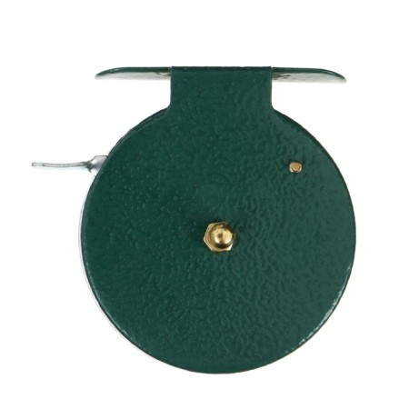 Inertial coil, metal plastic, diameter 6.5 cm, dark green/white color, 801-4