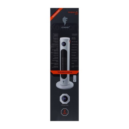 Leonord LPTC-6006, 130/2000W, adjustable temperature, white-black-5