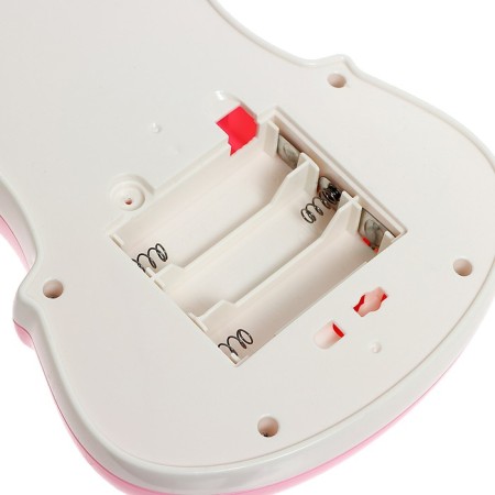 Musical toy "violin", light and sound effects, pink color-8