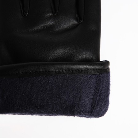 Gloves male, dimensionless, with insulation, black color-2