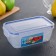 Drill container with sealed lid, 1 l, color mix