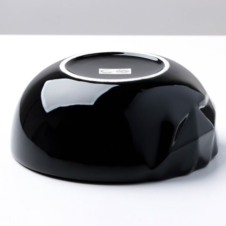Ceramic Salamic “Obsidian”, 16.5 x 7 cm, 900 ml, black color-4
