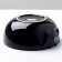 Ceramic Salamic “Obsidian”, 16.5 x 7 cm, 900 ml, black color