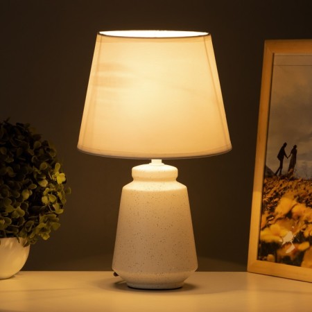 Battle lamp "Lysandra" 1x40W E14 white 19.5x19.5x33.5cm-1