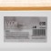 Storage container with lid LADOM "Naturel", 17.5 × 12 × 5.5 cm, white color