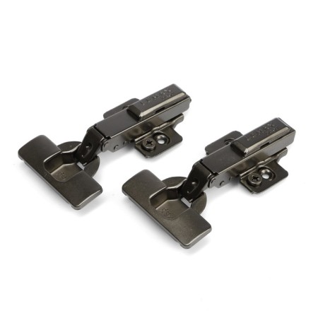 Loop overhead with an eccentric, Softly CLAP, Black Nickel color, 2 pcs.