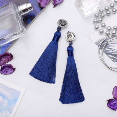 Clips "Brushes", blue color, l brush 7 cm-1