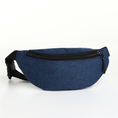 Waist bag, 23*8*11 cm, lightning department, 2 n/pocket, blue-2