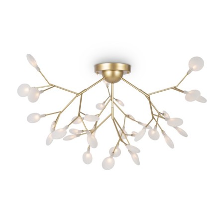 Freya FR5049CL-36G Florencia, 980x980x600 mm ceiling lamp, G4, 36x3W, Color Gold
