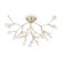 Freya FR5049CL-36G Florencia, 980x980x600 mm ceiling lamp, G4, 36x3W, Color Gold
