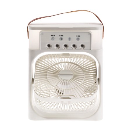 LOF-06 portable fan, with a moisturizer function, 3 speeds, USB power, white-9