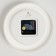 Watching, interior, silent, d-19.5 cm, white