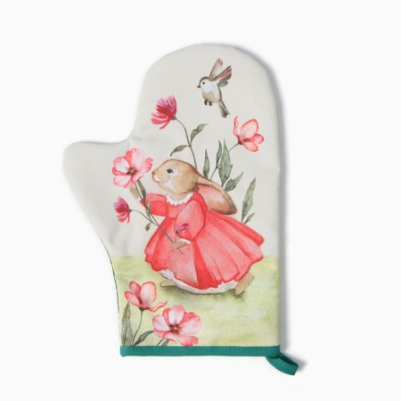 Mittens-Object Ethel "Rabbit" 20x28cm, sarzha, 100% x/l, Vatin 250g/m2-1