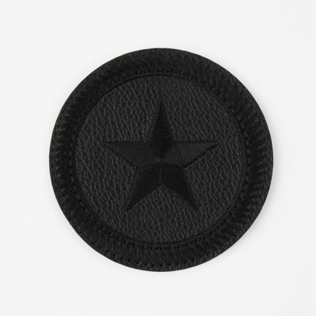 Thermal appliance from leatherette "Zvezda", 6 × 6 cm, black color-1