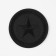 Thermal appliance from leatherette "Zvezda", 6 × 6 cm, black color