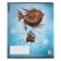 Notebook of 48 sheets in the Erichkrause cage magic journey, with a plastic cover, 5v, mix