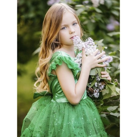 Dress "Jasmine", height 98 cm, green color-1