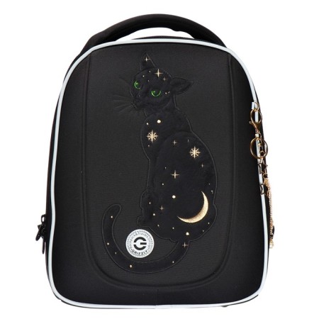 Frame saturan, 36 x 29 x 18 cm, Grizzly, + keychain, plush, black-2