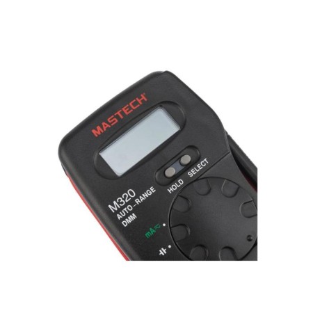 MASTECH M320 multimeter, diode test, "call" mode, indication of overload, polarity-2