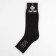Male socks "I and the ball" p. 41-44 (27-29 cm), black
