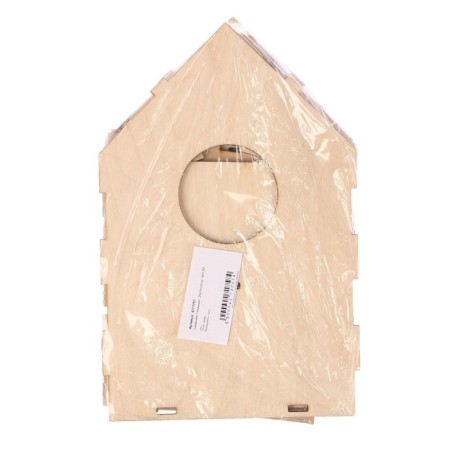 The birdhouse "Gnezdshko", 15.5 × 11.5 × 12 cm, Greengo-12