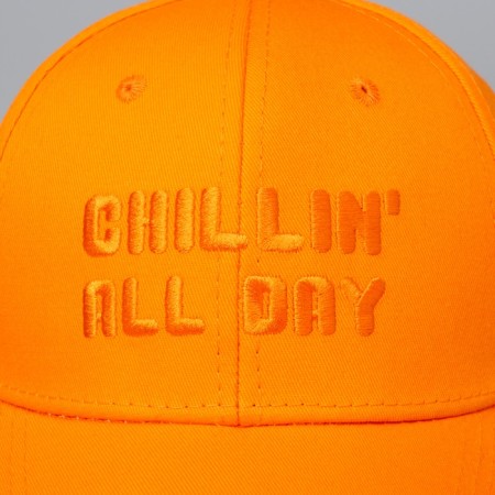 Children's cap for the boy Chillin, orange color, rr 52-54, 5-7 years old-7