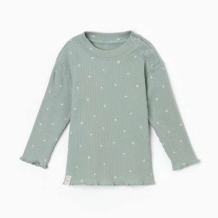 T -shirt with DL. Sleeve Kroshka I am Olives, p. 62-68, olive