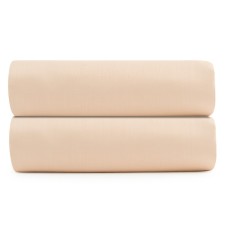 Essential beige-pink gum sheet, size 160x200 cm