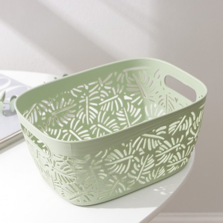 Storage basket "Liszt", plastic, 23.5 × 17 × 11 cm, color mix-5