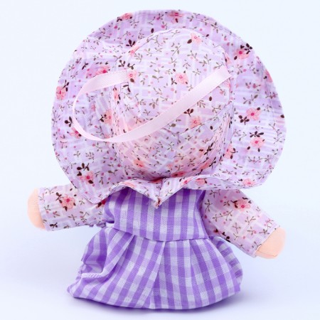Doll "Nastya", with a brooch, 22 cm-3