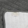 Liberty blanket, size 220x240 cm, dark gray color