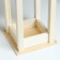 Kashpo wooden 12 × 12 × 30 cm "flashlight", handle rope, natural give beautifully