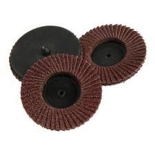 Circle of petal end tundra, for a drill, M8, 75 mm, P40, 3 pcs.