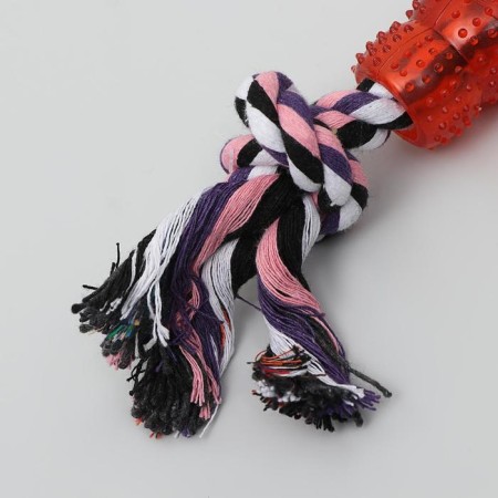Training cable toy "Lollipop", mix of flowers-1