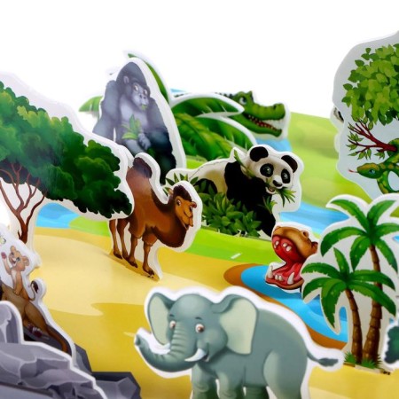 3D designer "Where animals live", 30 details-5