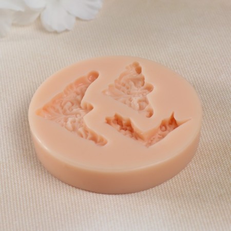Mold Silicon "Corks with thread" 4.3x2.7x0.3 3.3x2x0.3 3.5x2.5x0.3 cm-2