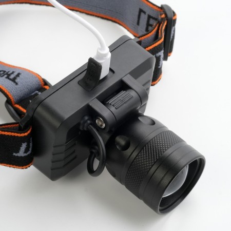 Battery -off Llamp, P50, 1200 mAh, 3 modes, zoom, charge indicator, USB-3