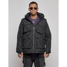 Luy jacket transformer male winter, size 56, black color