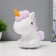 Non-Meshsh "Antistress Unicorn" LED white-violet 18x10x16 cm