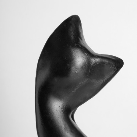 Pig a piggy bank "Cat" Black, 49cm-4