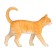 Figure Konik "Cat, red striped"