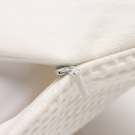 Decorative pillowcase "Ethel" Scandil 45*45 cm milk, 100% p/e-4
