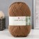 Yarn "Elegant" 100% merino wool 250m/100g (377-coffee)