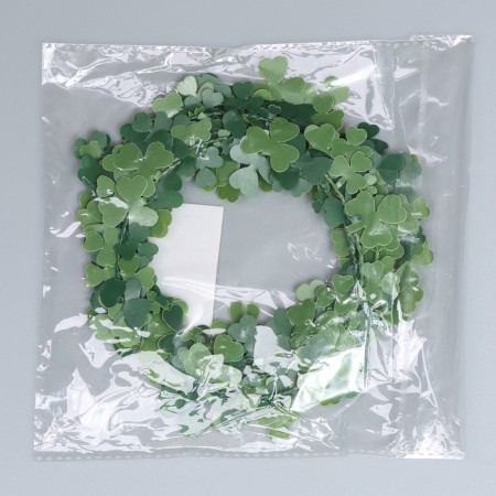 Liana is artificial for decor "Clover leaves", 3 meters, 13 × 13 × 2 cm-4