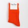 Socks, orange color, size 23-25