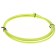 Braid and switch cables, green color